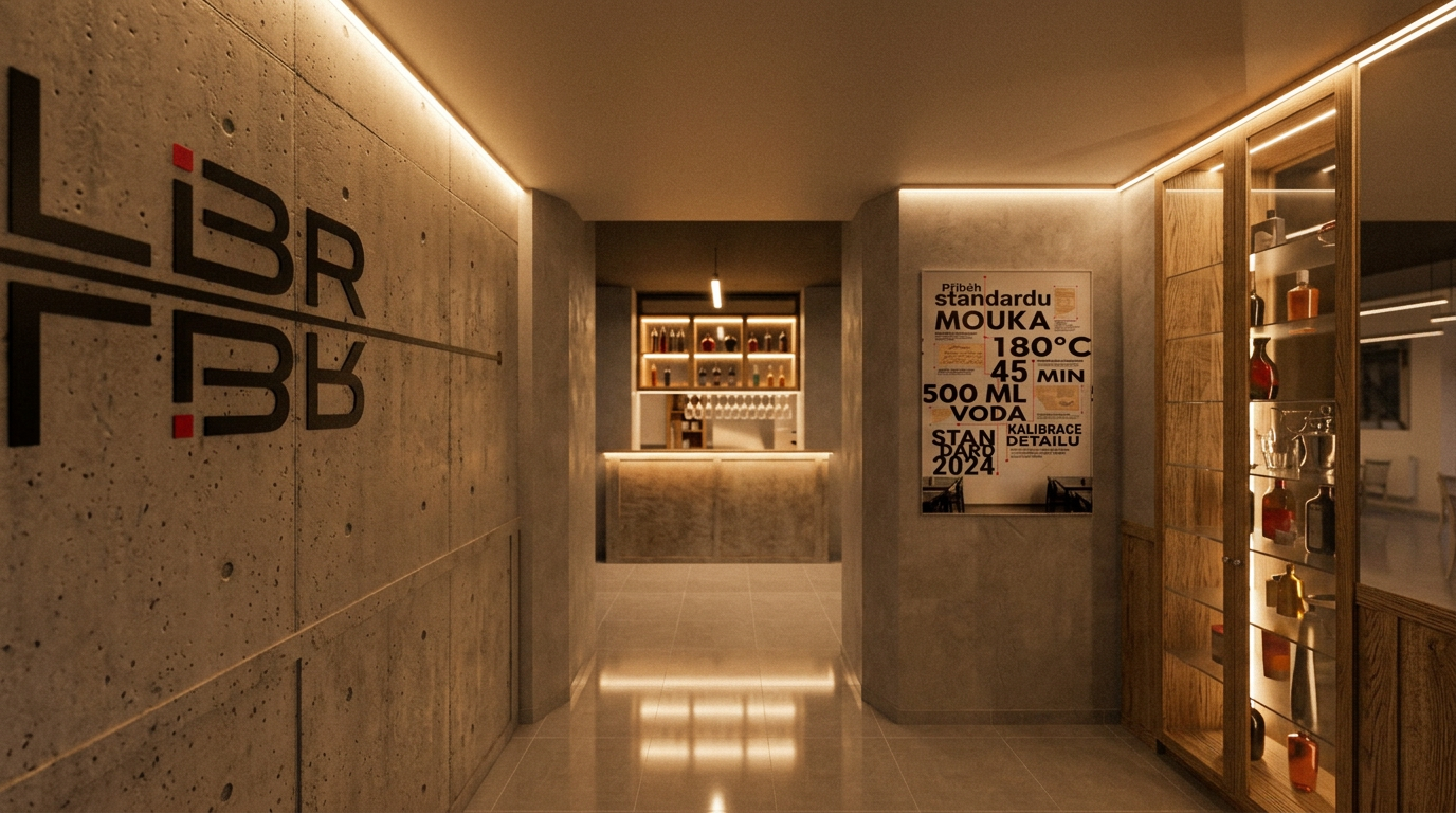 Interiér restaurace KALiBR