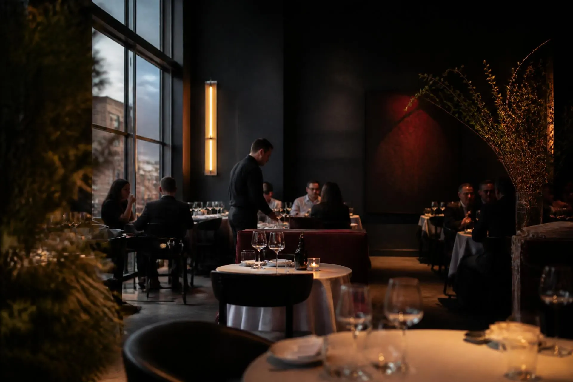 Interiér restaurace KALiBR
